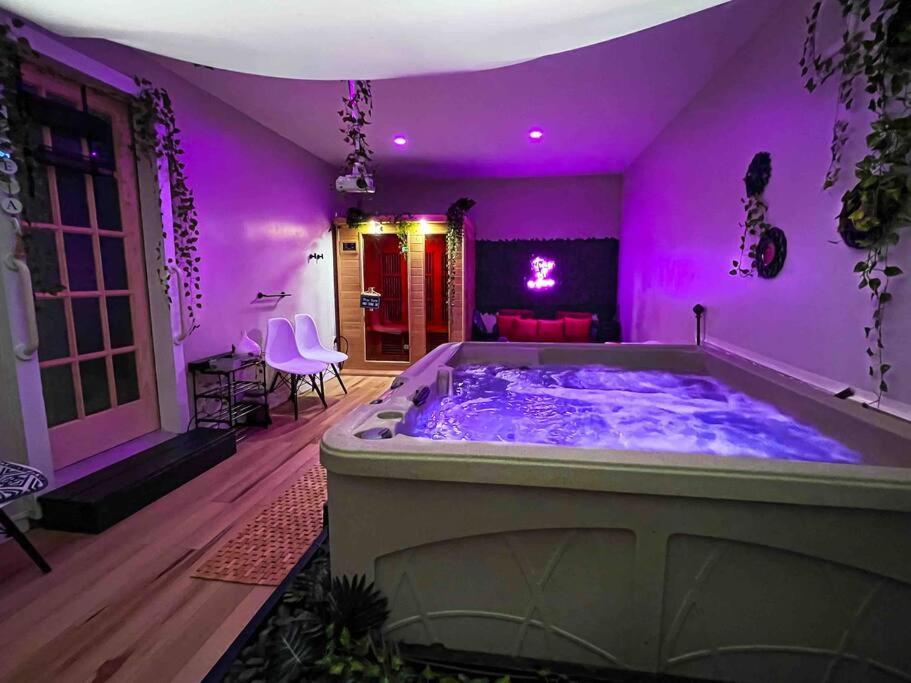 Zen Spa Oasis Retreat Sauna/Hotub/Firepit/Fun/Gameroom Blakeslee Buitenkant foto